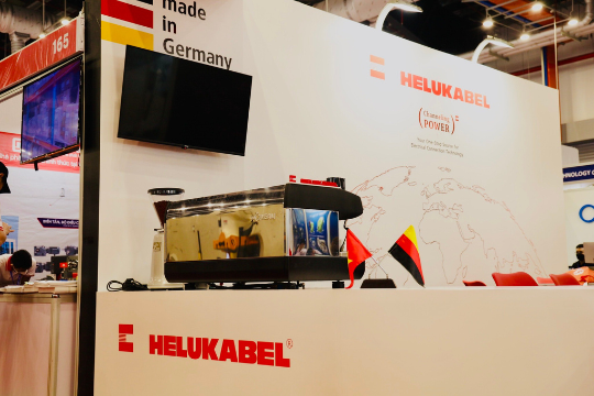 Delicious cups of coffee have been given to customers when they discuss with our engineers the comprehensive solutions of cabling systems for factory automation.