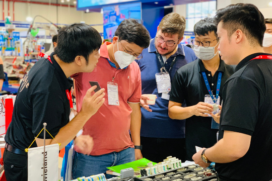 Our engineers were always at the booth to answer the problems customers faced in industrial automation.