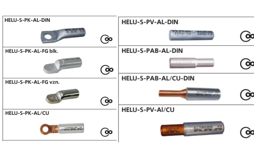 Giải pháp kết nối bằng nhôm và phụ kiện cáp của HELUKABEL
