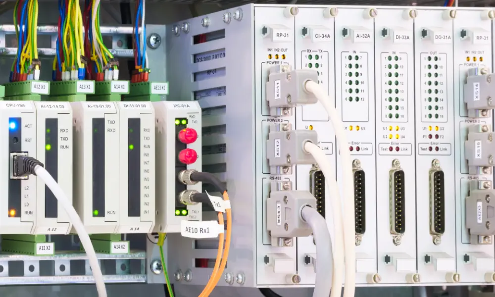 Hệ thống bus bao gồm các thiết bị và giao thức truyền thông điều khiển việc trao đổi thông tin