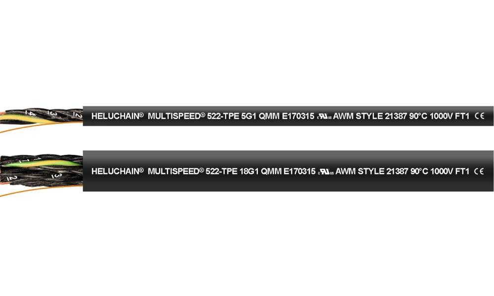 Dây cáp HELUCHAIN® MULTISPEED® 522-TPE ULCSA