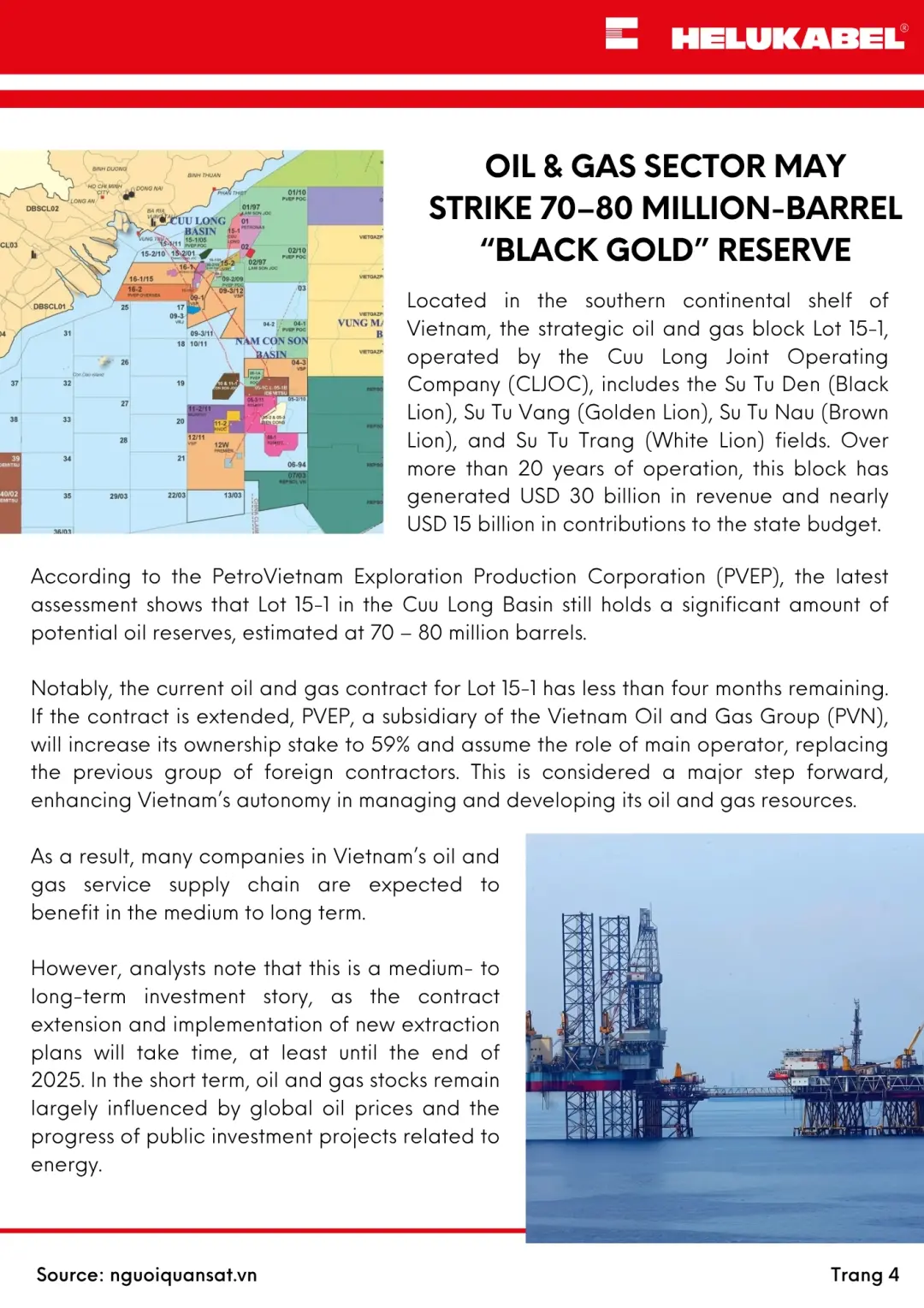 HELUKABEL News Quarter 2 2025 oil and gas