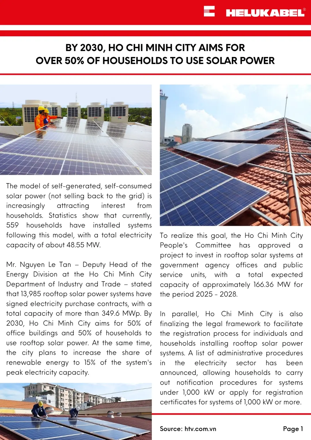 HELUKABEL News Quarter 2 2025 solar power
