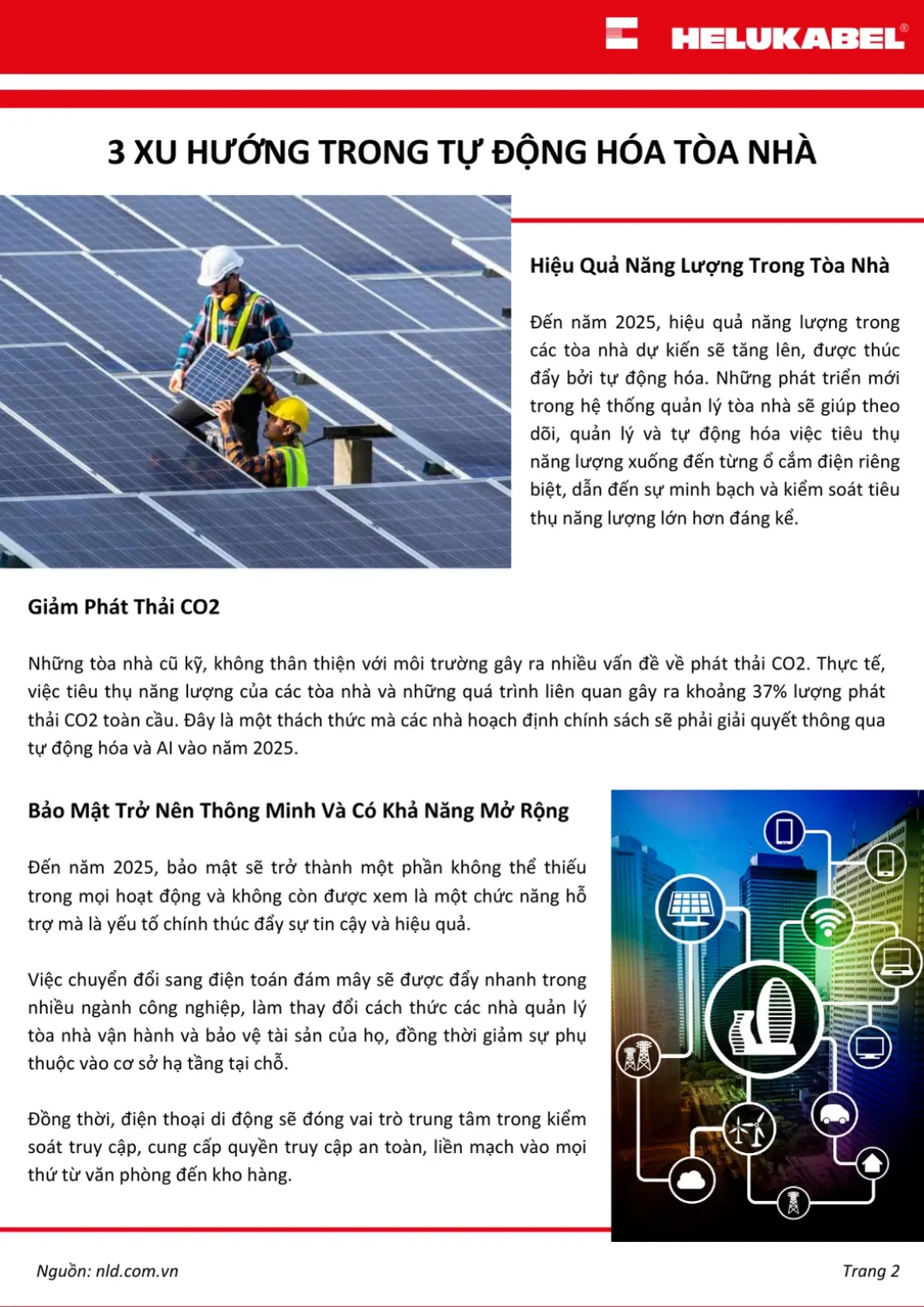 3 xu hướng trong tự động hóa tòa nhà