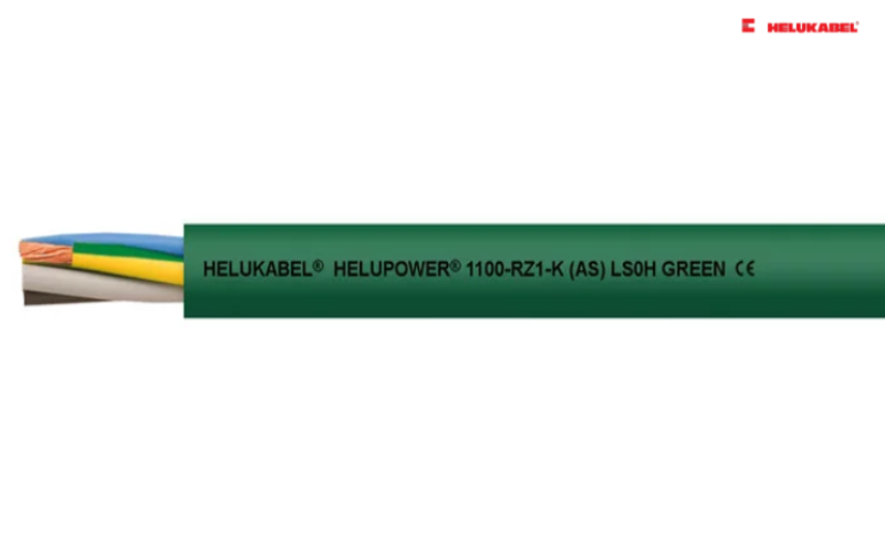Cáp không chứa halogen HELUPOWER® 1100-RZ1-K LS0H GREEN