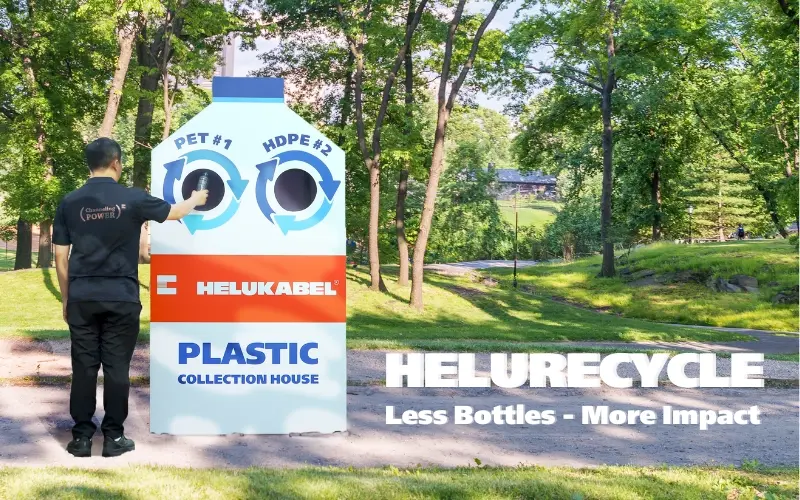 Chiến dịch HELURECYCLE: Less Bottles – More Impact 