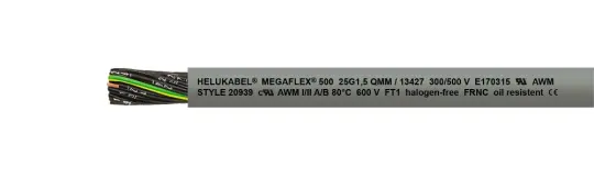 Cáp điều khiển MEGAFLEX 500