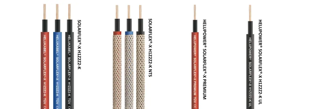 HELU's SOLARFLEX® DC cables