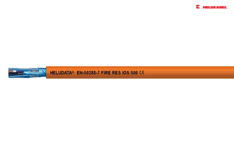 Cáp tín hiệu đo lường HELUDATA® EN-50288-7 FIRE RES IOS 500