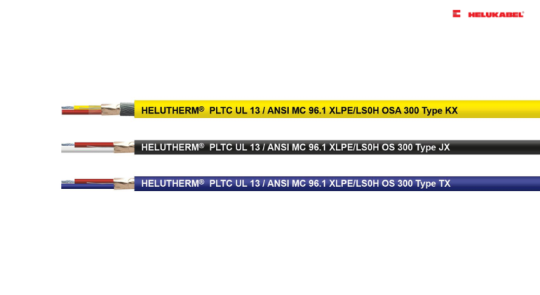 Cáp bù nhiệt HELUTHERM® PLTC UL 13  ANSI MC 96.1 XLPE/LS0H