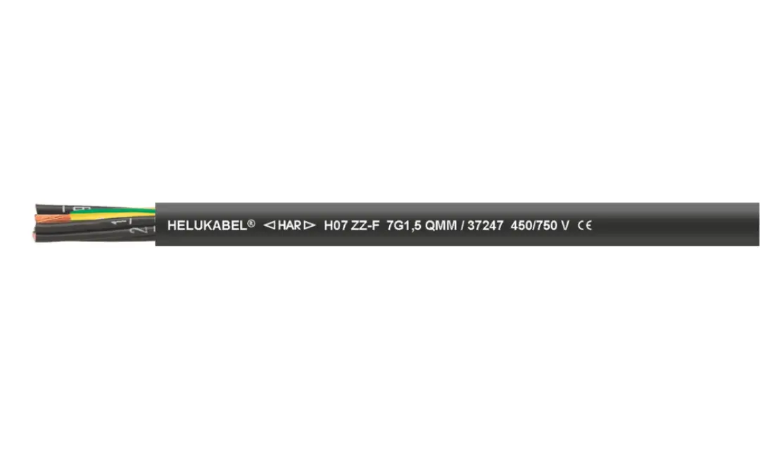 Rubber cables for projects with fire and explosion safety requirements