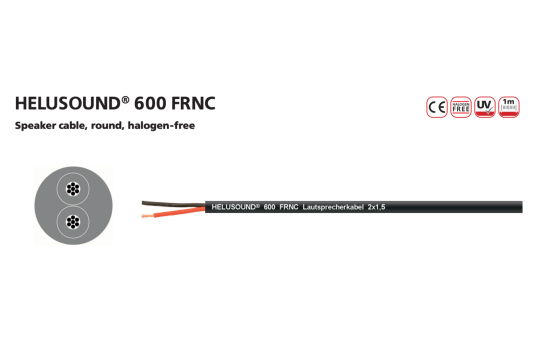 HELUSOUND® 600 FRNC Speaker Cable