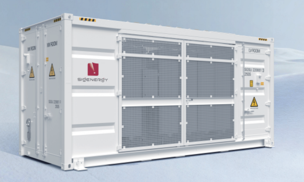 SigenMVT container-type substations have a power range from 4,000 to 11,000 kVA