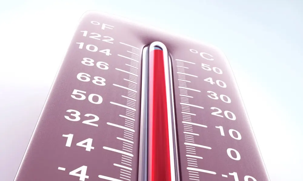What is the heat resistance rating of an electrical cable?