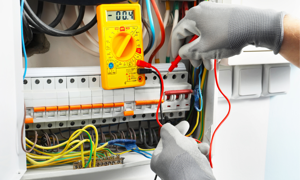 Testing the electrical performance of cables using equipment