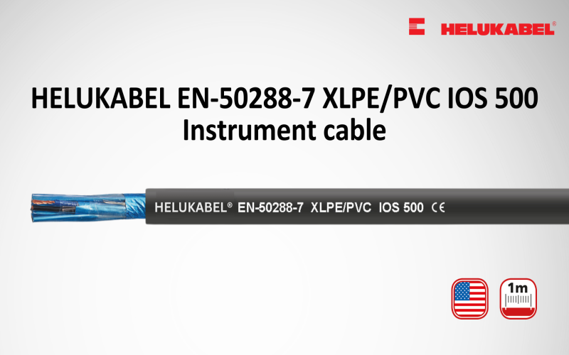 HELUKABEL EN-50288-7 XLPE/PVC IOS 500 INSTRUMENT CABLE