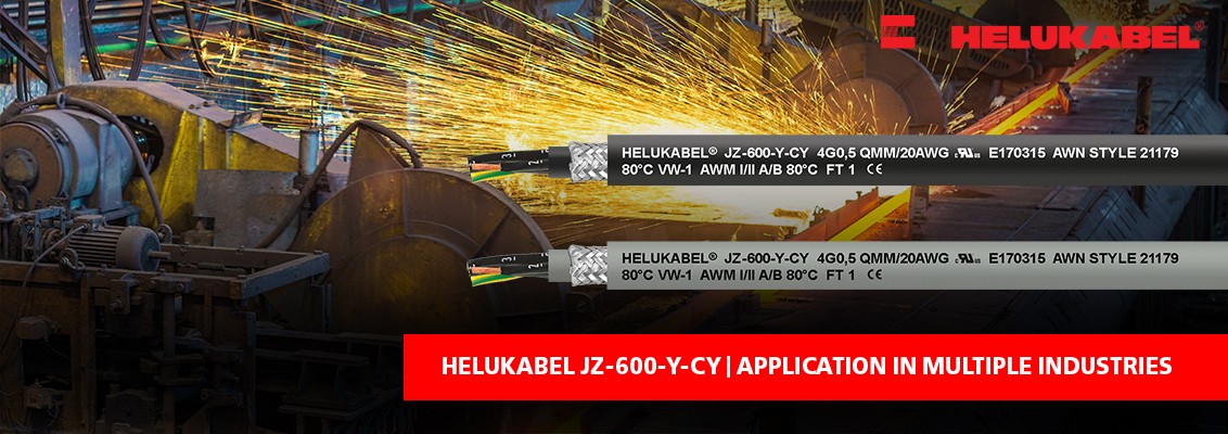 JZ-600-Y-CY: Dòng cáp điều khiển chống nhiễu được ứng dụng ở đa lĩnh vực