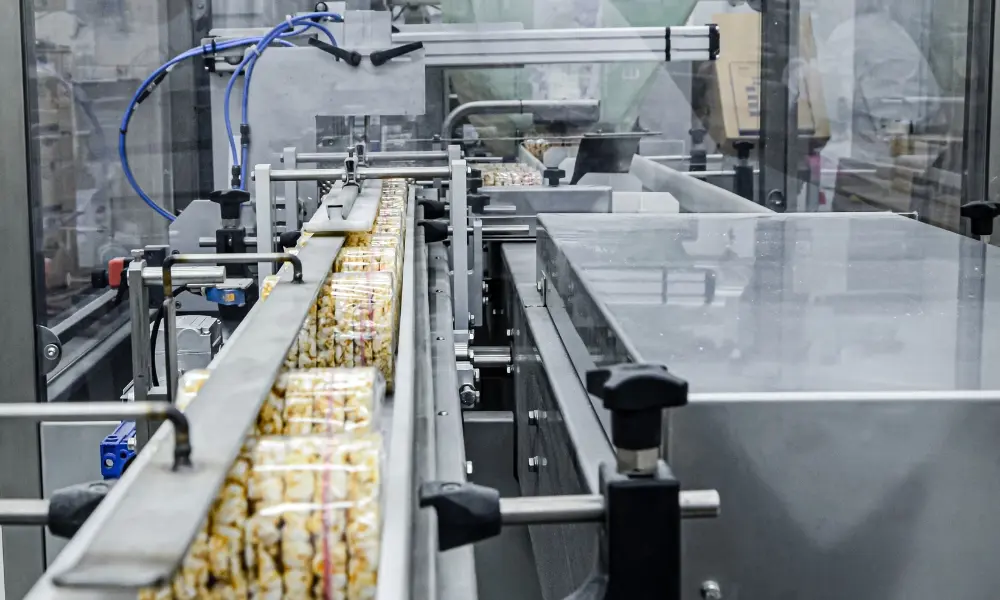 Khu vực tiếp xúc trực tiếp với thực phẩm trong nhà máy F&B