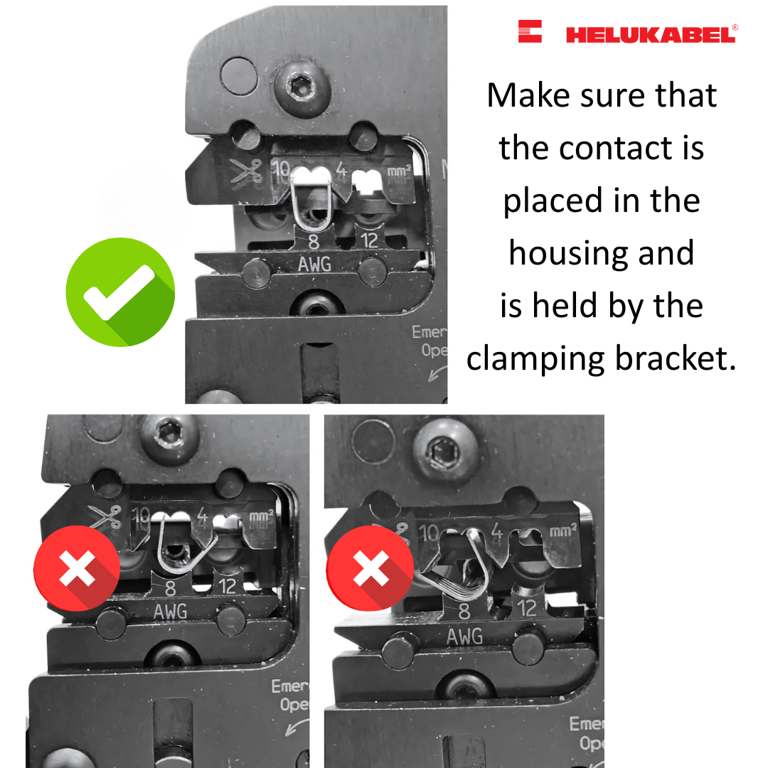 Dos and don’ts when installing MC4-Evo 2A connectors 1