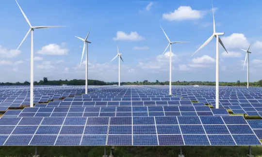 XLPE power cables are commonly used as medium-voltage cables for wind power and solar power applications