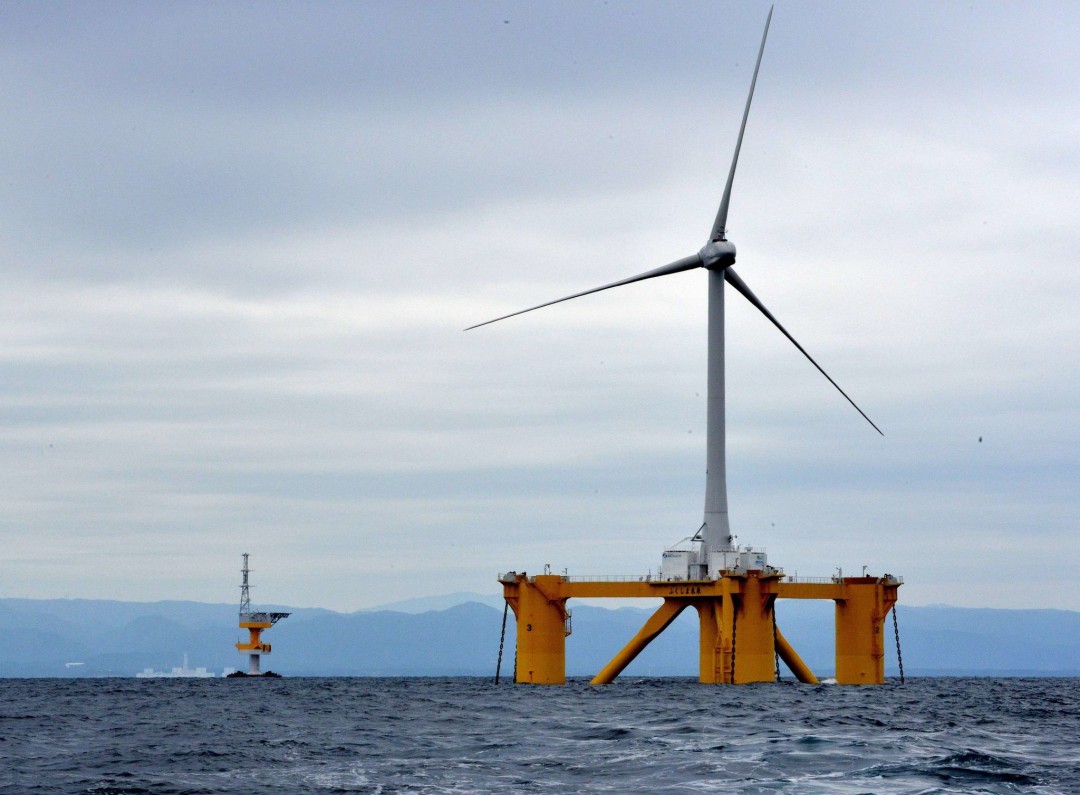 The Japanese steel industry is shifting strongly to wind power