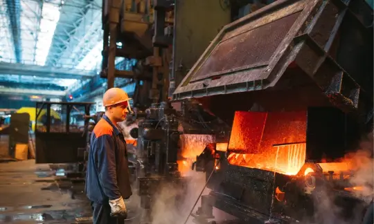 Nhiệt độ cao là yếu tố xuyên suốt trong quy trình sản xuất thép
