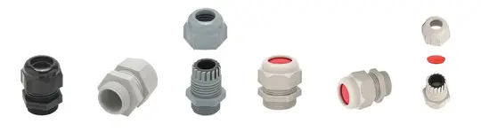 Một số sản phẩm ốc siết cáp nhựa của HELUKABEL