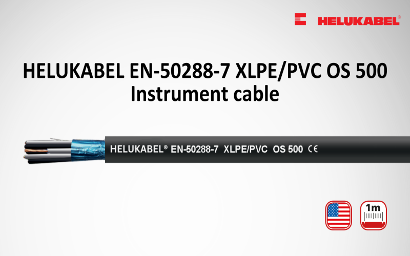 HELUKABEL EN-50288-7 XLPE/PVC OS 500 INSTRUMENT CABLE