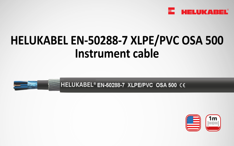 HELUKABEL EN-50288-7 XLPE/PVC OSA 500 INSTRUMENT CABLE