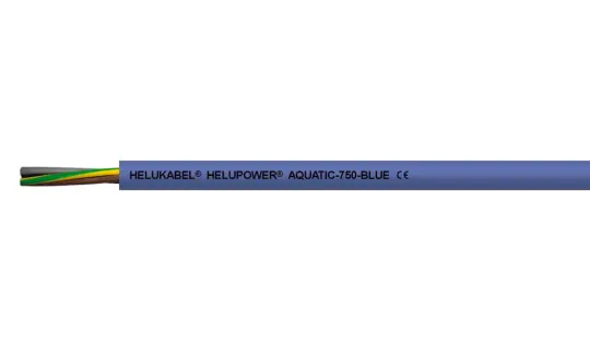Dây cáp điện chống nước HELUPOWER® AQUATIC-750-BLUE
