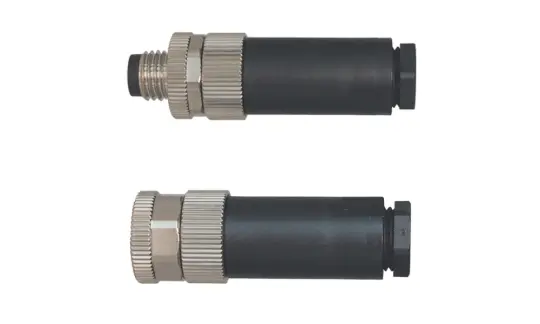 M8/ M12 circular cable connectors made of PA