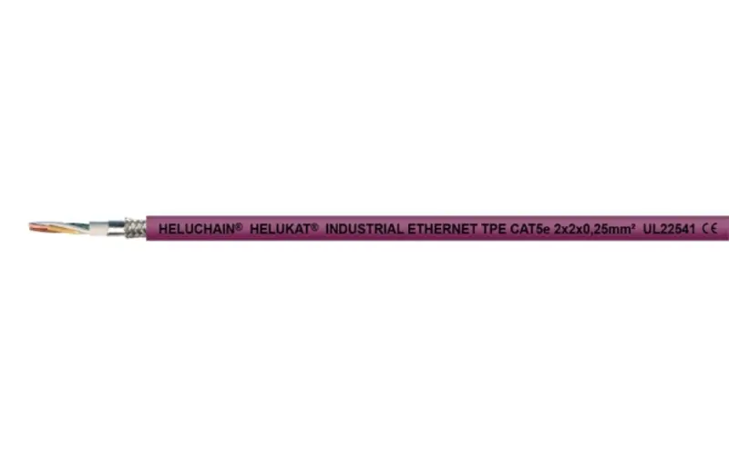 Cáp ethernet HELUCHAIN® HELUKAT® 100S CAT.5e 4C SF/UTP TPE