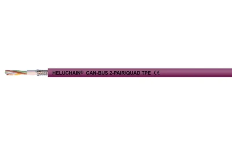 Cáp bus HELUCHAIN® CAN-BUS 2-PAIR/QUAD TPE