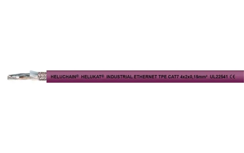 Cáp ethernet HELUCHAIN® HELUKAT® 600S CAT.7 S/SFTP TPE