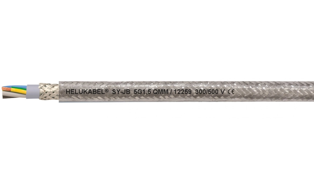 SY-JB/SY-OB galvanised steel wire braid, with inner sheath