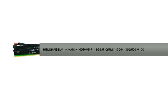 H05VV5-F oil-resistant cable