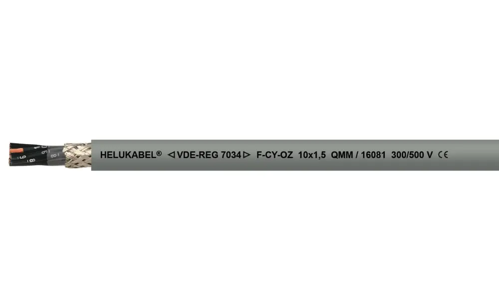 Cáp điều khiển chống nhiễu F-CY-OZ (không có dây nối đất)