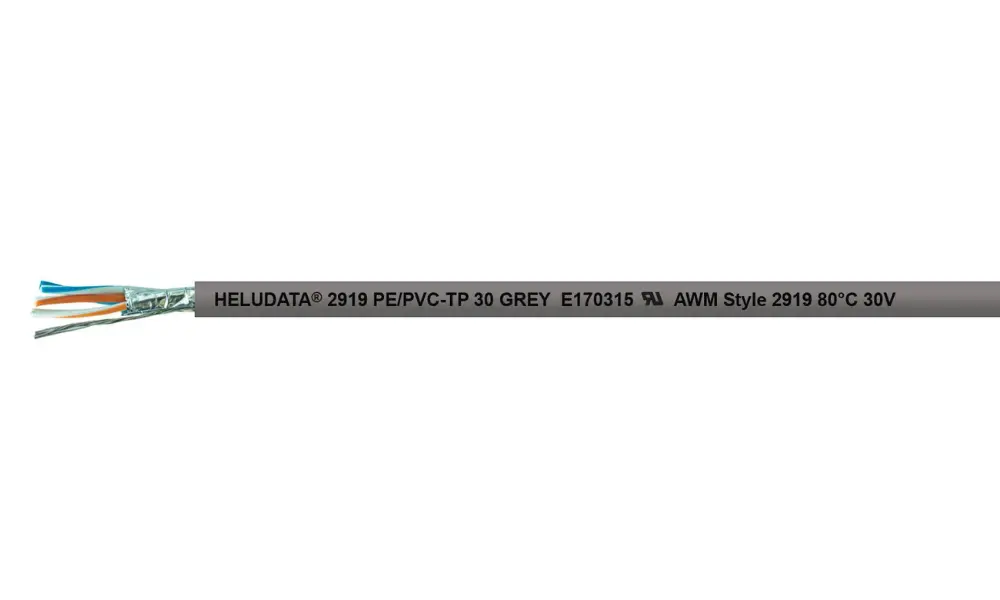 HELUDATA® 2919 PE/PVC-TP 30 GREY