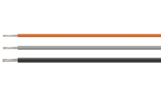 Single-core cable rated for temperatures up to 205°C: HELUFLON®-FEP-6Y