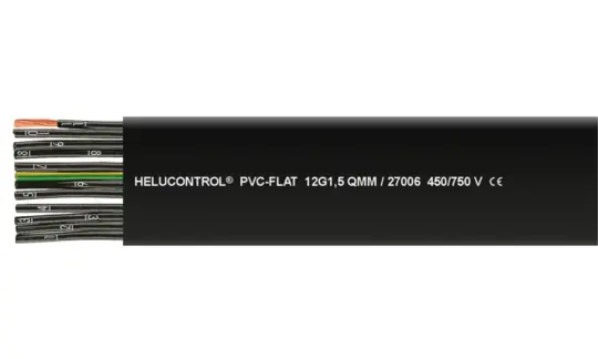 PVC-flat 300/500 V and 450/750 V