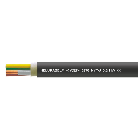1. Copper cable 0.6/1kV, PVC insulation