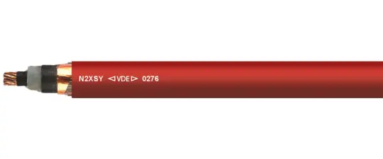 Cáp trung thế được trang bị lớp cách điện XLPE cùng lớp vỏ bọc làm bằng chất liệu PVC hoặc PE 