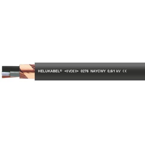 4. Aluminum cable 0.6/1kV, PVC insulation