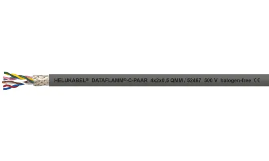 Cáp không halogen DATAFLAMM-C-PAAR