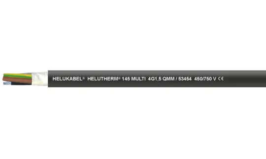 HELUTHERM® 145 MULTI temperature-resistant cable is DNV certified