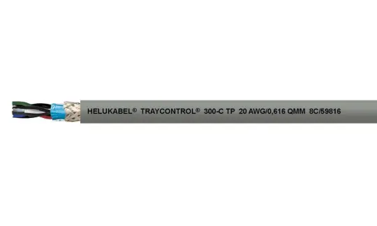 Cáp dữ liệu TRAYCONTROL® 300-C TP đạt chuẩn UL/CSA