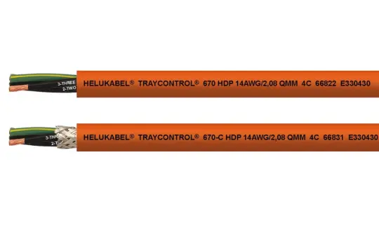 Dây điều khiển đạt chuẩn UL/CSA TRAYCONTROL® 670 HDP