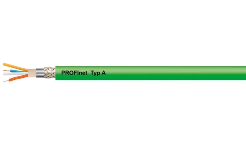 HELUKAT® PROFInet A CAT.5e SF/UTP PVC STATIC Ethernet cable, compatible with FastConnect, with an inner jacket