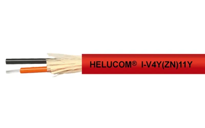 Dây cáp quang HELUCOM® I-V4Y(ZN)11Y
