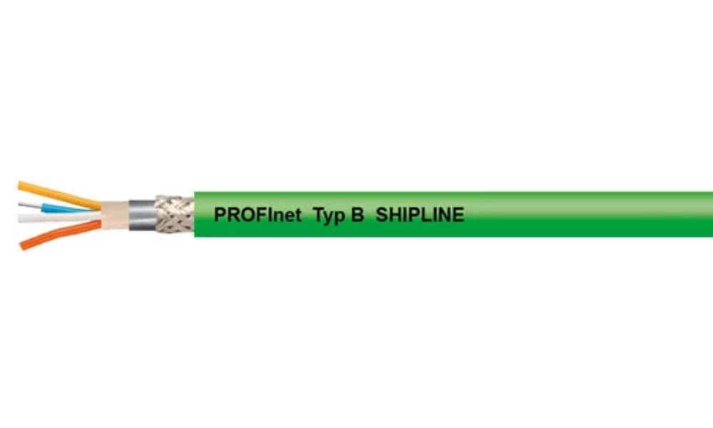 Cáp chậm cháy không ăn mòn HELUKAT® PROFInet B CAT.5e SF/UTP FRNC SHIPLINE